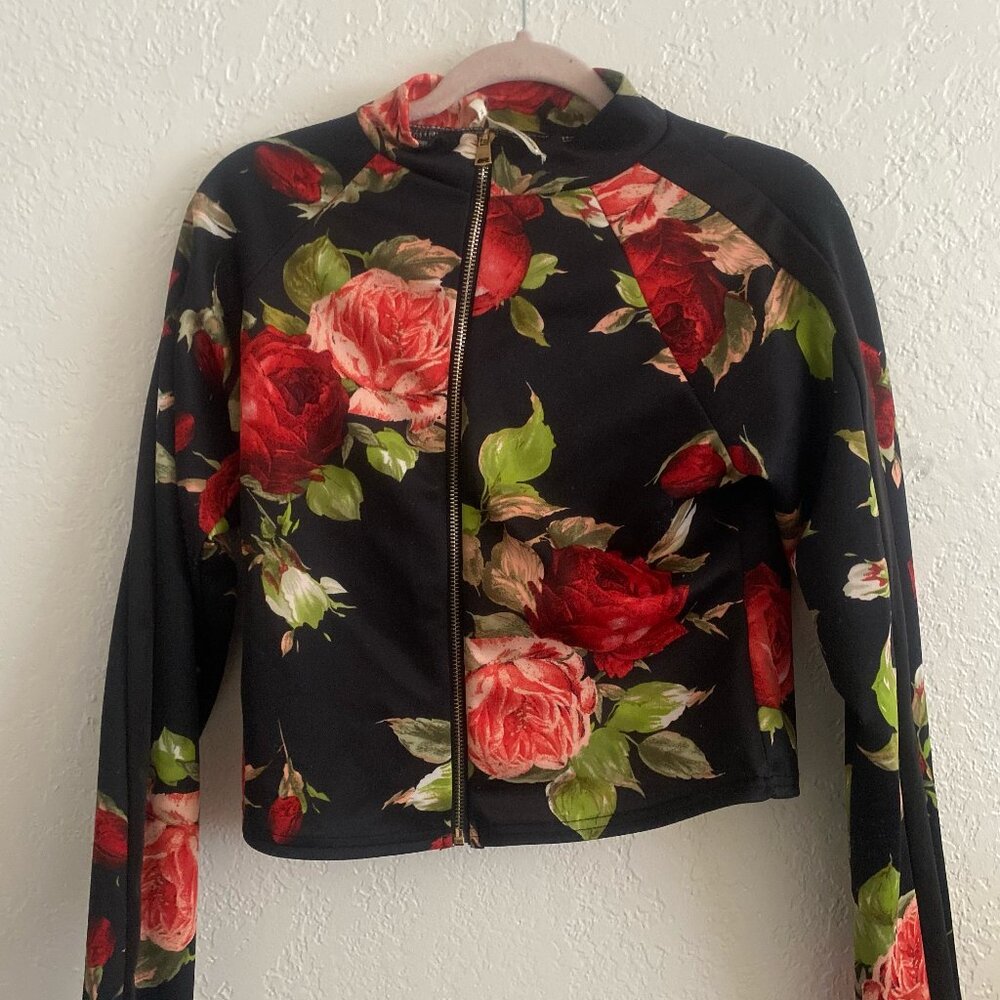 Rose Jacket Available by Angela Fashion